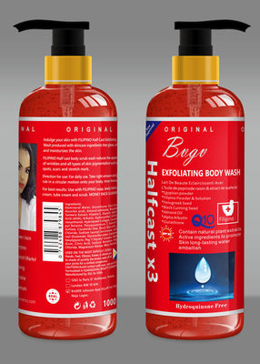 Van het de Poriereinigingsmiddel van Rosemary Fragranced Exfoliating Shower Gel Natuurlijke de Dofheidshuid