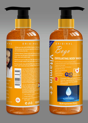 Zeep van het de Duisternis de Vloeibare Lichaam van abrikozenhoney exfoliating shower gel anit