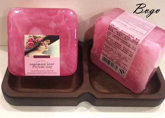 Sakura Flower Extract Luffa Scrub-de Zeepetherische olie Exfoliating schrobt Zeep
