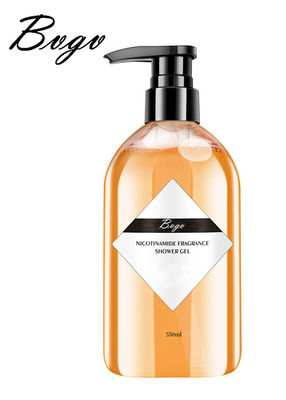 1000ml geparfumeerd de Porie Reinigend Lichaam dat van het Douchegel Zeep wit